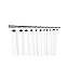 Avanti Linens Mojave Shower Hooks, Black