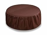 48 &acute; Fire Pit Cover - Chocolate Brown - B001PTGBW6