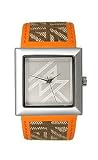AK Anne Klein Women's Leather watch #10-8619SVBO