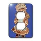 31aRChEw5eL. SL160  Collectible Dolls   Bru Antique Doll   Light Switch Covers   2 plug outlet cover
