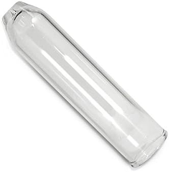 12" EXTRACTION TUBE GLASS BOROSILICATE 2" DIAMETER