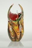 31aRLp2XtFL. SL160  Glass Vase Fabulous 100% Handblown Art X445