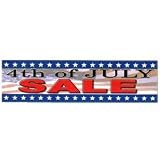 4th of July Sale Patriotic Banner by Arkansas Flag and Banner