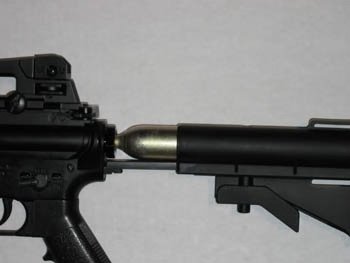 88g Co2 Cylinder Collapsible Stock Adapter for R-Series RAM 1R, 2R and 7R by Umarex
