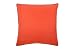 Thomas Paul 100-Percent Linen 22-Inch Pillow, Solid Coral