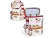 Picnic Time 622-04110 Rose Rose Wine and Cheese Tote 2-bottle