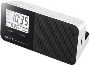 Sony ICFC705 AM/FM Clock Radio (White)