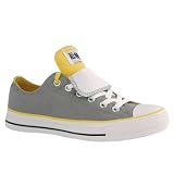 Converse Chuck taylor AS Double tongue OX grey/fressia yellow 109423 5 UK