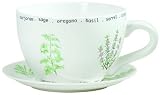 Lifestyle Products, Herb Tea Cup & Saucer Planter, 16.5 x 33.5 x 25.5 cm