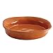Rachael Ray Cucina Stoneware 1.5-Quart Round Baker, Pumpkin Orange