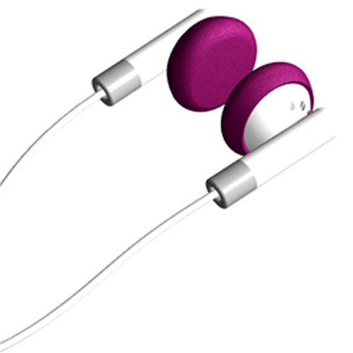 Sumajin Funky Ear Pads Purple カラーイヤホンパッド パープル SUMFKYPL