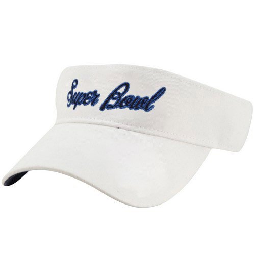 Reebok Super Bowl XLV Ladies White Adjustable Visor