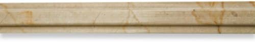 Novel Pencil Crema Marfil Marble Tile Liner