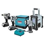 4 Piece 18 Volt Compact Lithium-Ion Combo Kit 18V Compact Lithium-Ion 4-Pc. Combo Kit