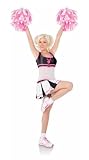 Women's Sexy Playboy Cheerleader Adult Halloween Costume Size XS (2-4) #400240