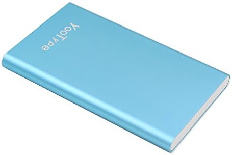 YooType ultra slim 4000mAh 18650 polymer rechargable battery with overload and overcharge protection for smart phone and tablets (blue)