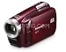 Panasonic SDR-S7R - Camcorder - widescreen - 680 Kpix - optical zoom: 10 x - supported memory: MMC, SD, SDHC - flash card - red