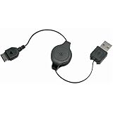RETRACTABLE USB CHARGING SYNC DATA CABLE for SAMSUNG M300, M305, T429, R200, R400, T729 BLAST, M520, R500 HUE, T409, M510, A117, U470 JUKE, T639, A737, A736, A127, U700 GLEAM, T539 BEAT - RETAIL PACKAGING