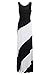 PinkPatty Sleeveless Striped Maxi Sundress Dress for Women
