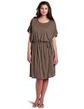 Calvin Klein Jeans Womens Kimono Sleeve U-Neck Dress