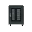 I-Star WN158 - Rack - black, RAL 9011 - 15U - 19"