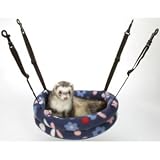 Marshall Ferret Hanging Bed, Pattern Fleece