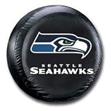 Seattle Seahawks Black Tire Cover
