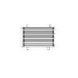 07-09 LEXUS LS460 LS-460 (REAR WHEEL DRIVE ONLY) AC CONDENSER (W RECEIVER DRYER, W ... by TYC