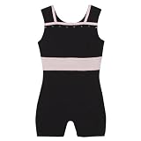 Search : FREESTYLE BY DANSKIN Black BG Biketard with Velvet Inset - Large