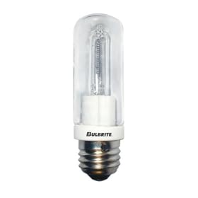 Bulbrite Q150CL/EDT 120-Volt Halogen JDD Type Tubular Medium E26 Bulb, 150-Watt 