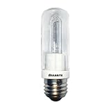 Bulbrite Q150CL/EDT 120-Volt Halogen JDD Type Tubular Medium E26 Bulb, 150-Watt