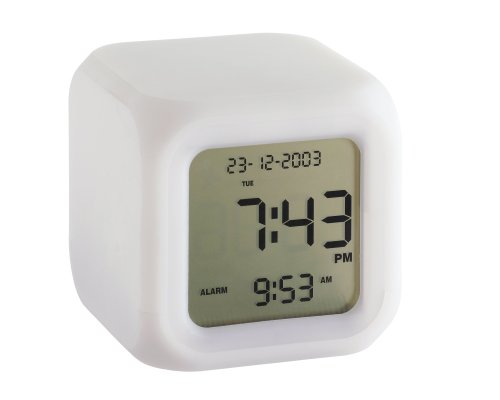 Light Cube Digitalwecker mit Lichteffekten