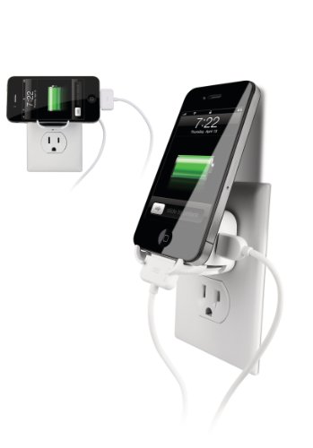 Philips Accessories DLP2249/17 Wall Charger for iPhone and iPod - Retail Packaging - White