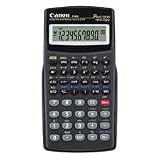 Canon Products - Scientific/Statistical Calc, 158 Fun, 3"x5-3/5"x2/5", Black - Sold as 1 EA - Handheld scientific statistical calculator features a 10 + 2 digit display, 142 functions, and a large, high-contrast LCD that makes calculations easy and comfortable. Functions include chain multiplication/division, constant multiplication/division/percentage calculations, exponential, factorials, hyperbolic, logarithmic, mean, octal binary hexadecimal, square, standard deviation of population, standar