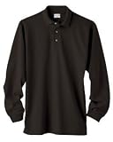Adult Long Sleeve Pique Sport Shirt