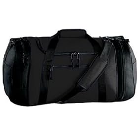  Sport Bag with Shoe Pocket - Black/Black