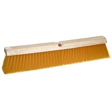 Magnolia Brush 1918 18-Inch Yellow Plastic Floor Brush with M-60 Handle