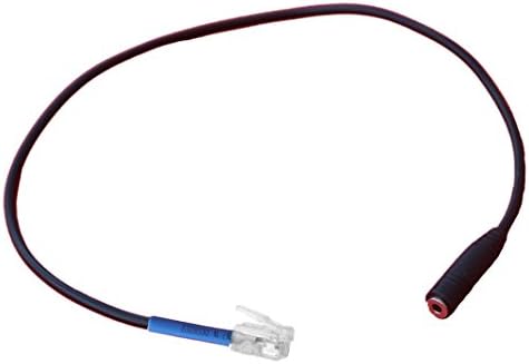 US Cable 2.5mm Headset to Cisco Phone Adapter - Convert 2.5mm Headphone to RJ9/RJ10 Cisco 7931G 7940G 7941G 7942G 7945G 7960G IP Phone
