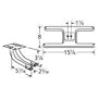 Music City Metals 10502-72502 Stainless Steel Burner Replacement for Select Gas Grill Models by Arkla, Charmglow and Others