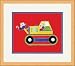 Art Select Bucket-Loader by Shelly Rasche Framed Art Ea - Model SP8439 Categorization: Office Framed Art & Decor > Kids Club Framed Art