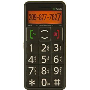 Snapfon ez ONE Cellular Telephone for Seniors or Low Vision Users