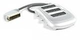Ex-Pro Premium Silver 3 Way Scart Splitter, Shielded cable, stress reliefs. 21 Pin Fully screened Gold connections. 2 Year Ex-Pro warranty.
