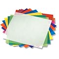Faltbl�tter, aus Transparentpapier, 10x10 cm, 500 St�ck, in 10 sch�nen Farben sortiert.