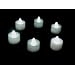 PK Green 6 White LED Candles In Pink Gift Box, Waxless, Heatless, Flameless T...