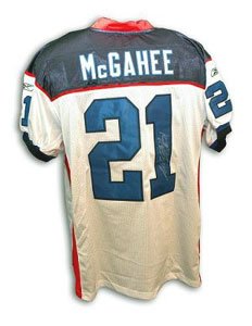 Willis McGahee Signed Buffalo Bills Reebok White Jersey