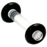 12 Gauge Clear Acrylic Plug