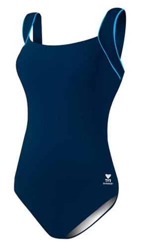 Tyr Solid Square Neck Tank with Piping