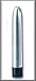 Metallic Shimmers 6 Inch Waterproof Multi-Speed Vibrating Massager - Silver