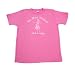 ハワイTシャツ ナメアハワイ Hula Girl ピンク-レディースF