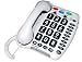 Geemarc Telecom Amplipower 40 Amplified Corded Telephone - White  from Geemarc